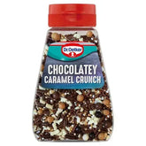 Dr. Oetker Chocolate Flavour Caramel Crunch Cake Sprinkles 115g (Case of 6)  Adomoo